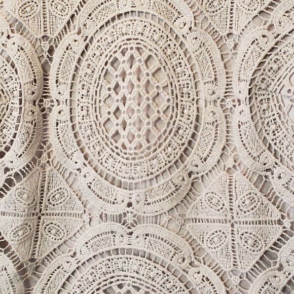 ULTRA PINK Cap Sleeve Lace/Crochet Top - Picture 2 of 10